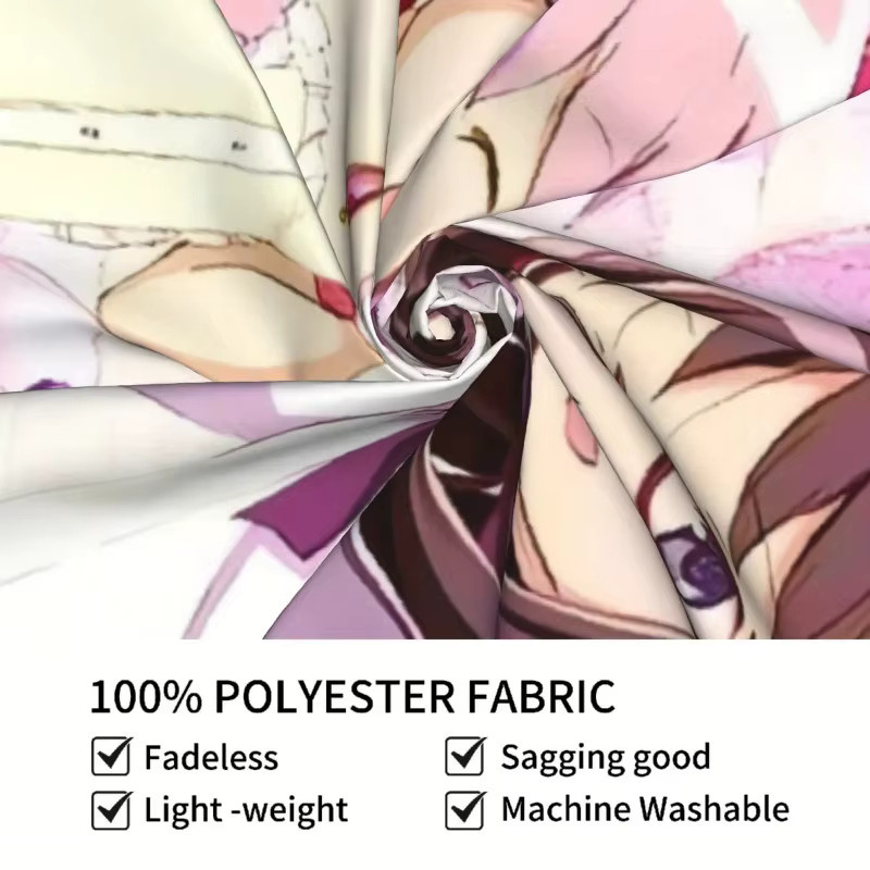 VIKAMA Puella Magi Madoka Magica Anime Wandteppich, Mehrfarbiger Wandbehang für Schlafzimmer und Wohnheim, Rechteckig - Bild 4