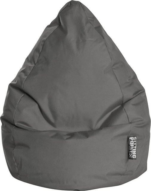 Sitting Point Sitzsack Brava 220 in Anthrazit mit abnehmbarem Bezug und EPS-Perlenfüllung - Bild 1