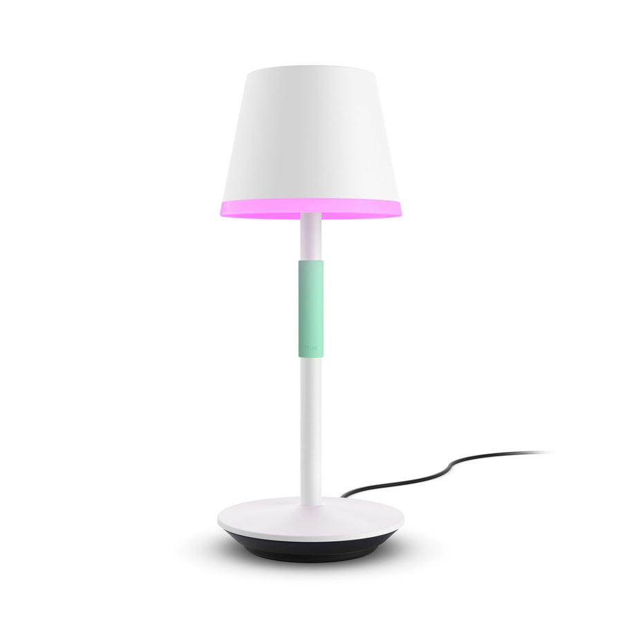 Philips Hue White & Color Ambiance Go Tragbare LED Tischleuchte Special Edition Weiß - Bild 1