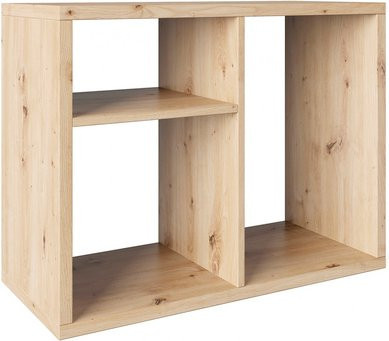 PHOENIX Raumteiler-Regal Fortuna aus Holz in Beige, B/H/T: 75,1 x 57,9 x 34 cm - Bild 1