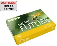 New Future Multifunktionspapier für Laser, A3, weiß, 80 g/m², 500 Blatt - Bild 1