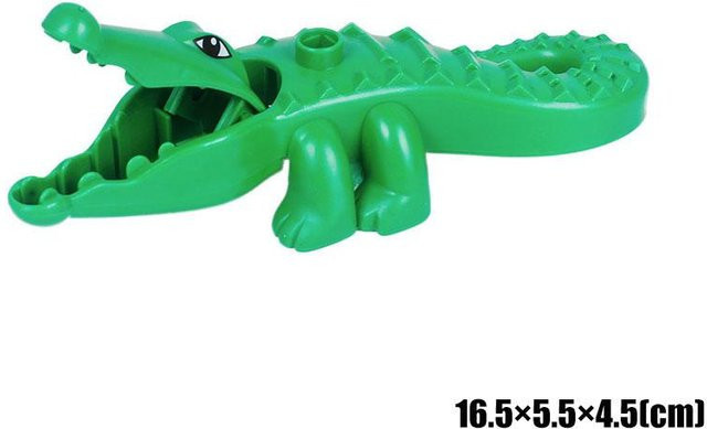 Große Bausteine Klassisches Tierparadies Haustiere Wildtiere Set - Bild 1