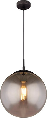 GLOBO LIGHTING Hängeleuchte Blama Schwarz Matt aus Metall, B/T/H: 30 x 30 x 120 cm - Bild 1