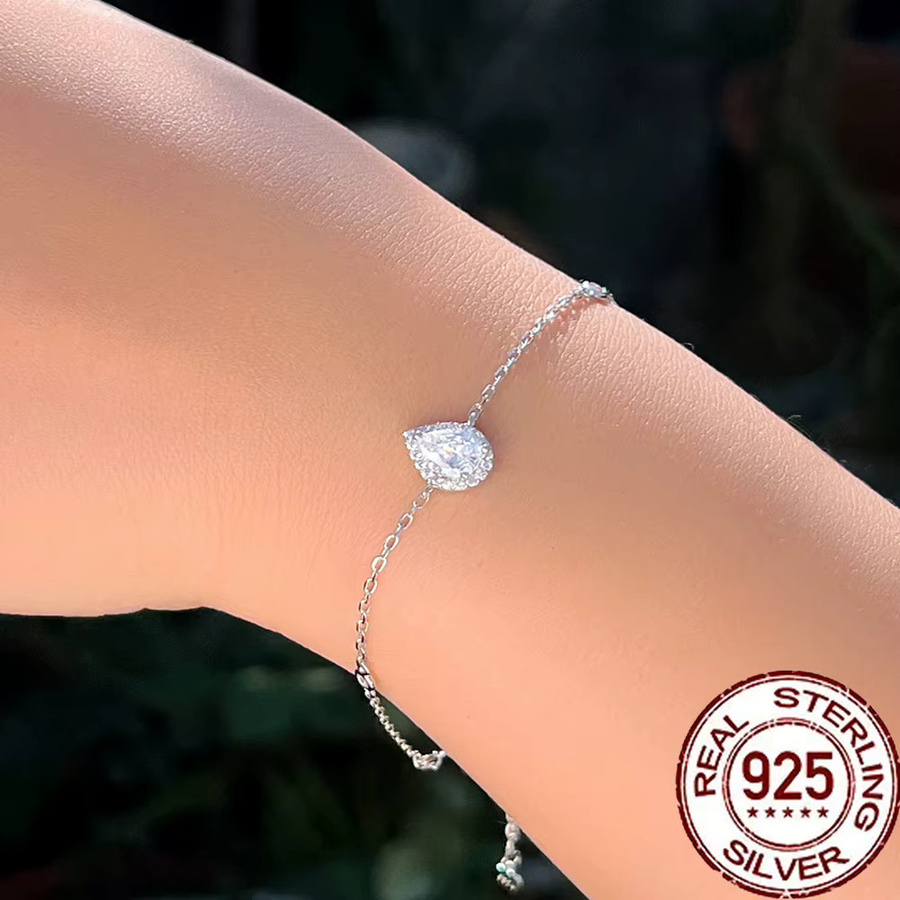 Cww zircons Armband, 925 Silber, Zirkonia, Damen - Bild 2