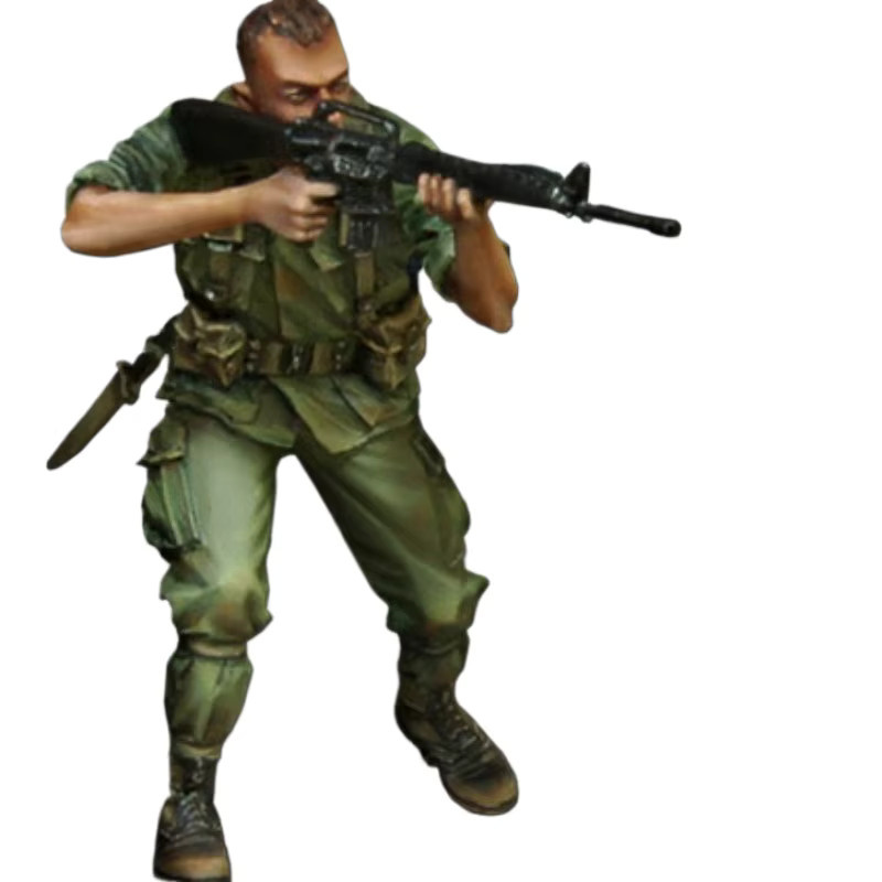 BAANFU Vietnam War US Infantry Gunfighter, Modellbausatz, 1:35, Militär - Bild 2