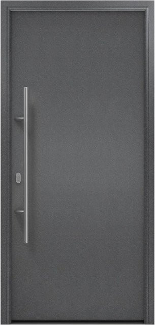 EcoStar Haustür Isopro IP 010 Anthrazitmetallic B: 110 cm, H: 210 cm, DIN Links - Bild 1