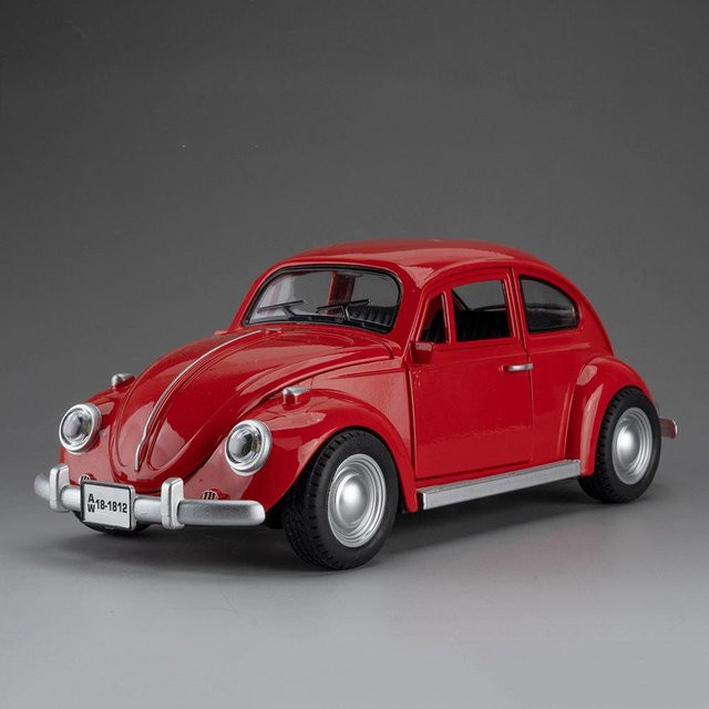Linyi toy car Mini Käfer 1955, Modell Spielzeugauto, 1:18, Licht und Geräusch, ab 14 Jahren - Bild 1
