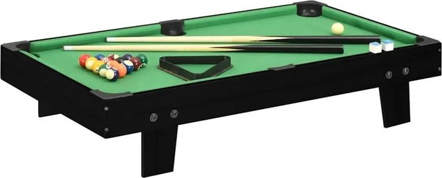 vidaXL Mini-Billardtisch Schwarz und Grün - Bild 1