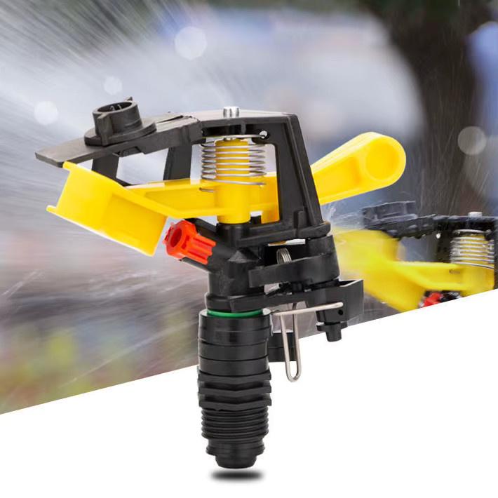 Einstellbarer Spike Rocker Impact Sprinkler für Garten und Landwirtschaft zur Rasenbewässerung mit Rotationsstrahl - Bild 2