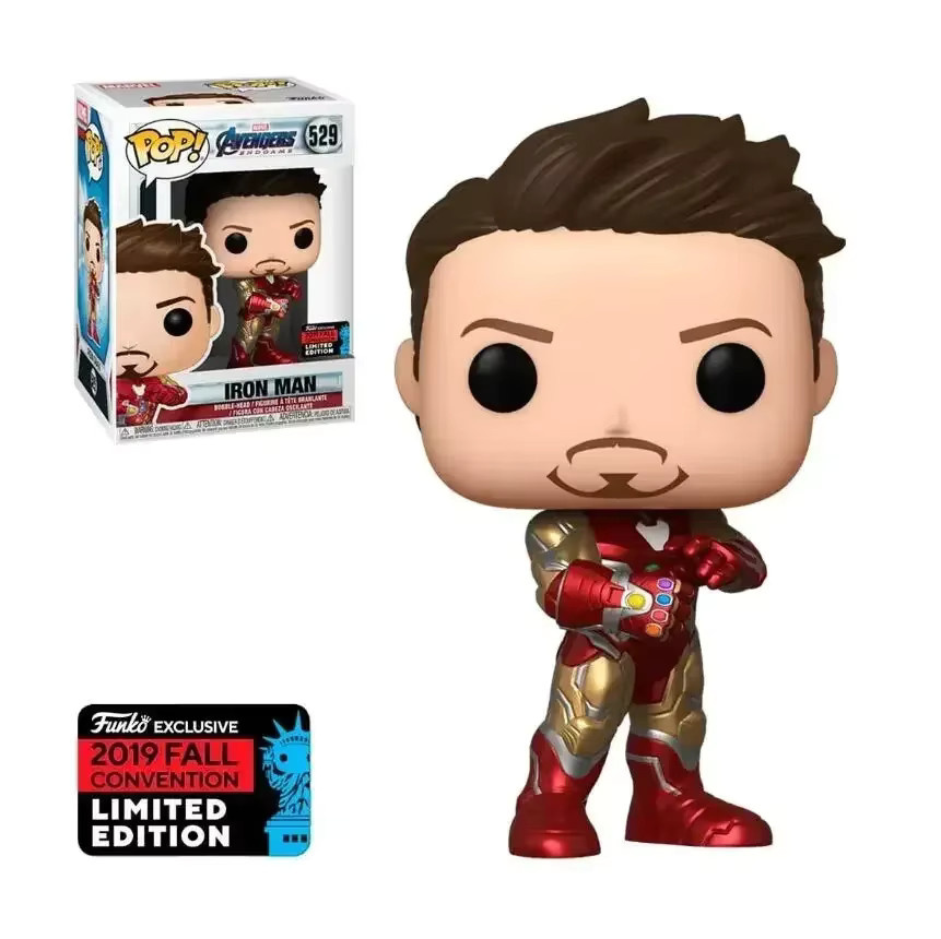 Funko Marvel Avengers 4 Endgame Tony Stark Iron Man # 529 & Quake, Action-Spielzeugfigur, 2-teiliges Set, ab 3 Jahren - Bild 3