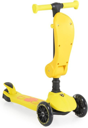 Moni Lamborghini 2 in 1 Laufrad und Roller gelb ab 18 Monaten