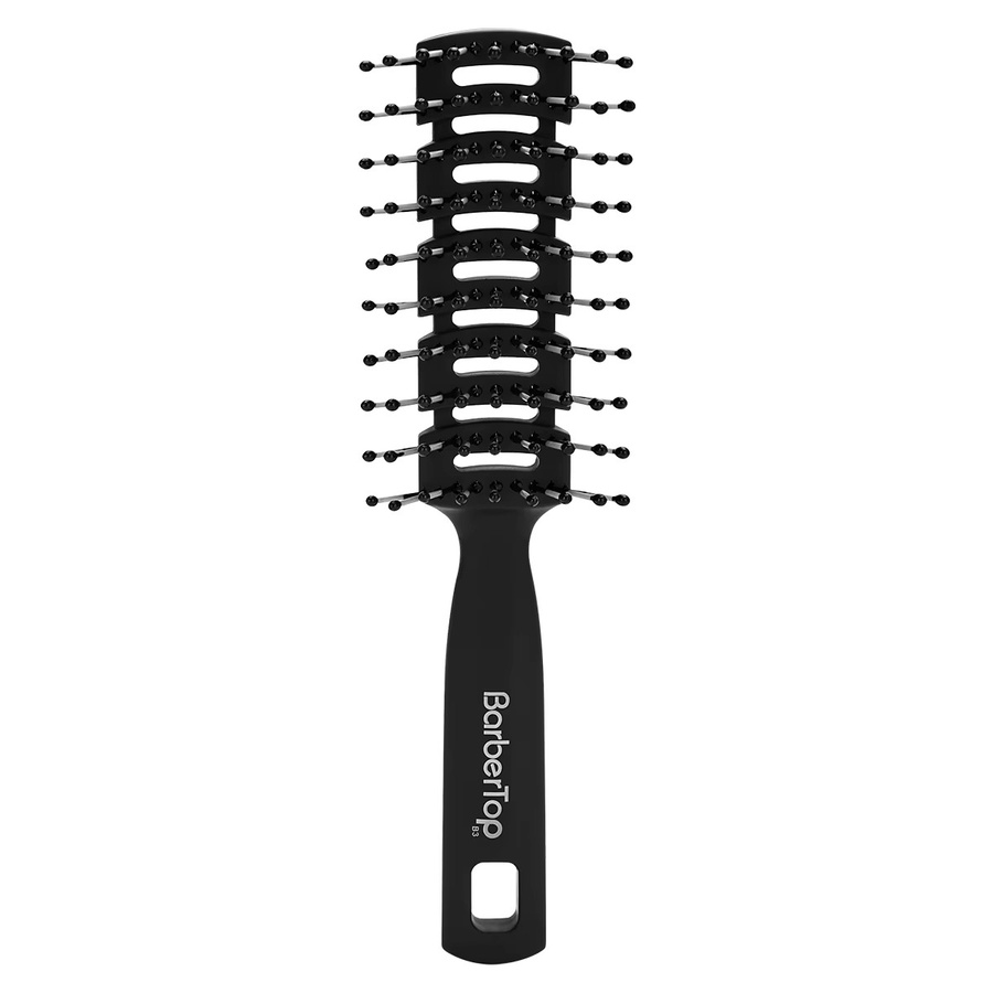 BARBERTOP Haarfärbepinsel mit Fischgrätenform-Kamm, Unisex - Bild 5