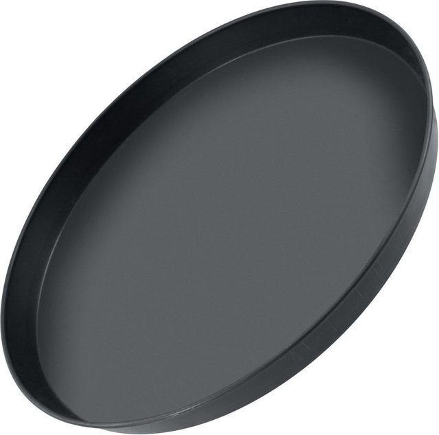 FMprofessional Pizzablech rund, Schwarz, Durchmesser: 24 cm - Bild 1