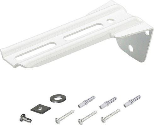 LIEDECO Wandträger und Schienen aus Metall in Weiss - Bild 1