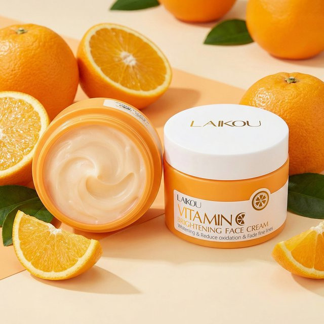 LAIKOU Vitamin C Gesichtscreme mit Glycerin, 25g - Bild 1
