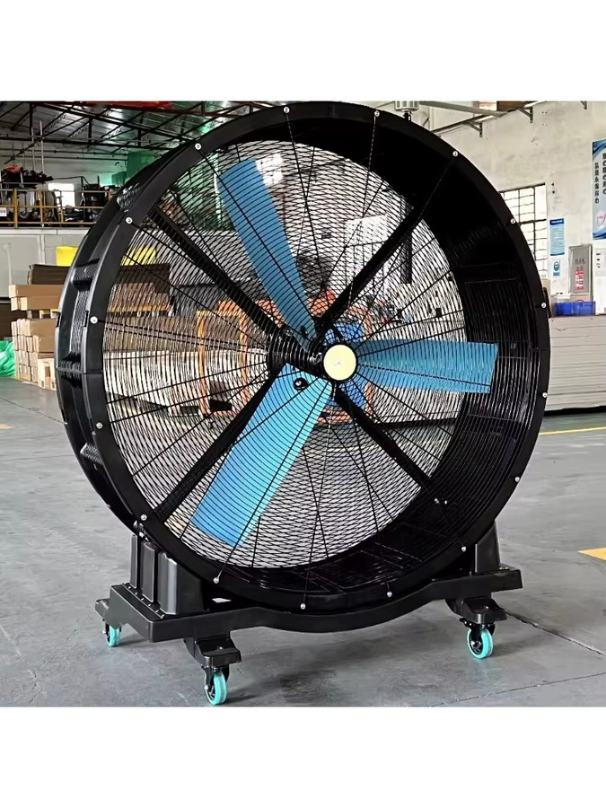 YTYIN Beweglicher Werkstatt-Standventilator mit 3 Flügeln - Bild 4