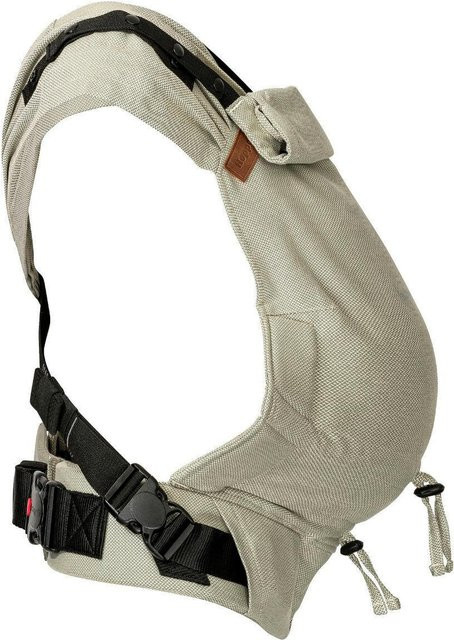 Hoppediz Babytrage Primeo Buckle Carrier aus Baumwolle in Grün - Bild 1