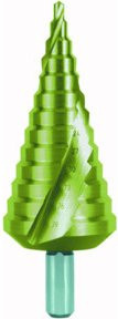 RUKO HSS-TiN Twist Drill Bohrer mit Kreuzanschliff und Spiralnut in Grün, Größe 5 - Bild 1