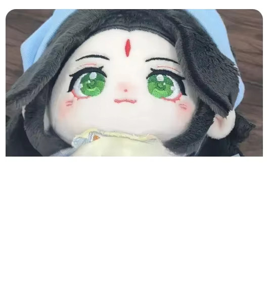 NIJIGEN PLANET Anime The Scum Villain's Self-Saving System Luo Binghe Shen Qingqiu Plüsch Körperkissen, 20 cm - Bild 3