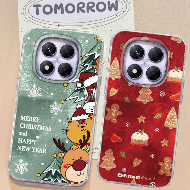 Schneemann Handyhülle für Xiaomi Redmi Note 14 13 12 11 10 Pro 9 8 und weitere Modelle - Bild 1