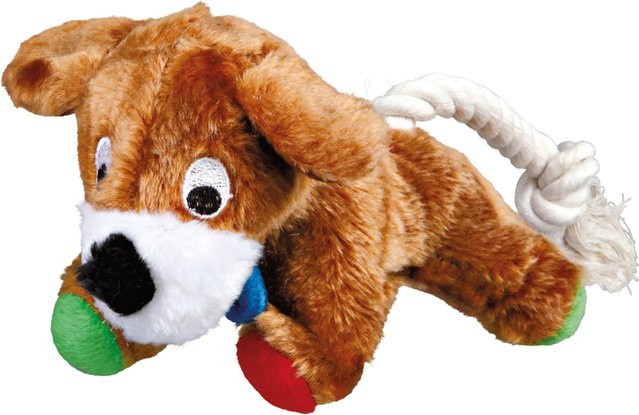 Jollypaw Hund mit Tau Plüsch 17 cm - Bild 1