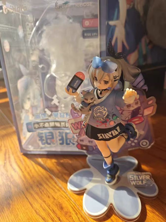 MiHoYo Honkai Star Rail Silver Wolf Anime Figur aus PVC als Desktop Ornament - Bild 3