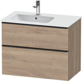 Duravit Waschtischunterschrank D-Neo Wandhängend in Weiß Matt, B/T/H: 81 x 46,2 x 62,5 cm - Bild 1