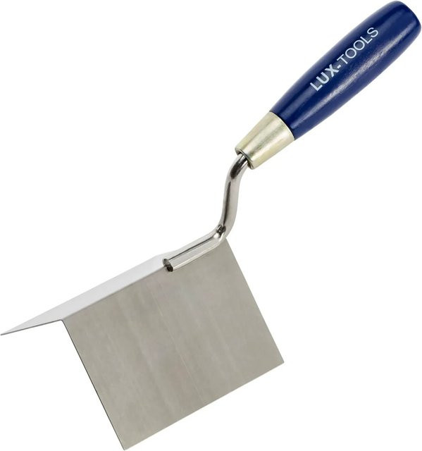 LUX-TOOLS Außeneckenkelle aus rostfreiem Edelstahl in Silber - Bild 1