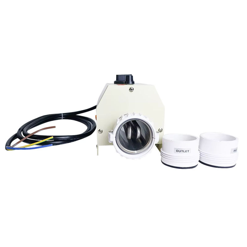 XMSJ Elektrischer Wassererhitzer mit Thermostat 3KW 220V für Pool, Whirlpool und Badewanne, Anschluss Metric 50mm - Bild 3