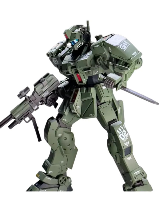 Bandai Gundam Starfront Studio GM Spartan RGM-79S Actionfigur, 1/144 - Bild 3