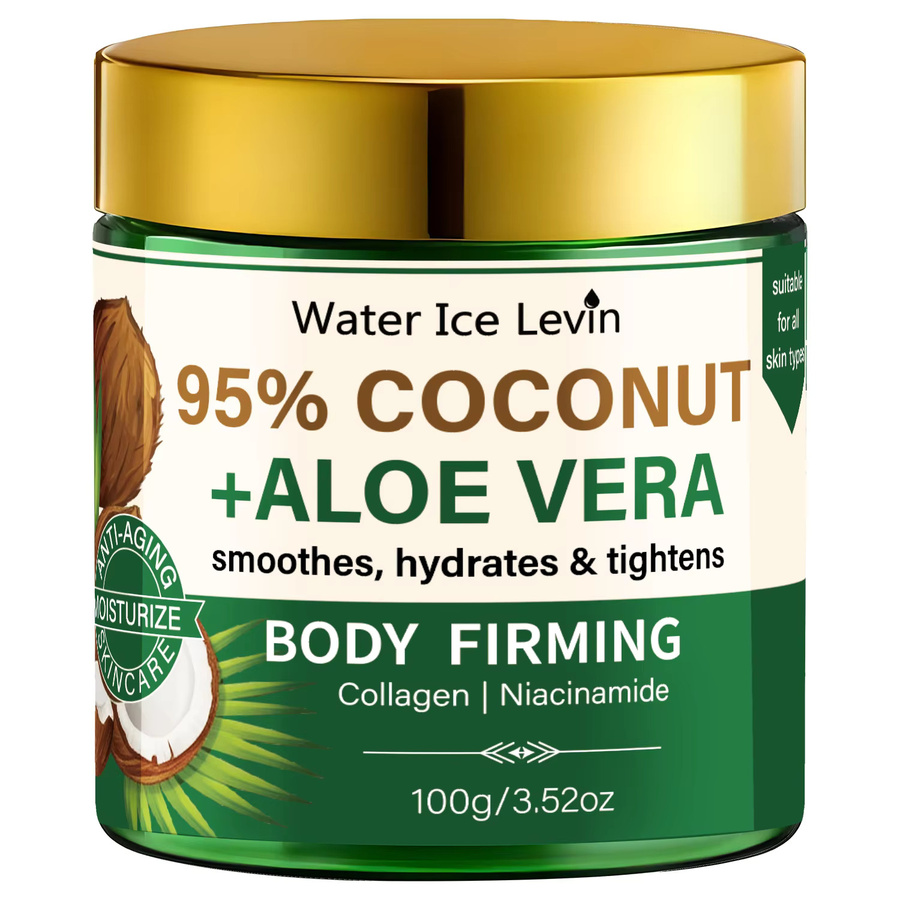 Water Ice Levin Körperpflegecreme mit Aloe Vera, Kollagen, Niacinamid, Unisex - Bild 4