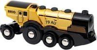 BRIO Goldene Batterielokomotive mit Licht und Sound - Bild 1