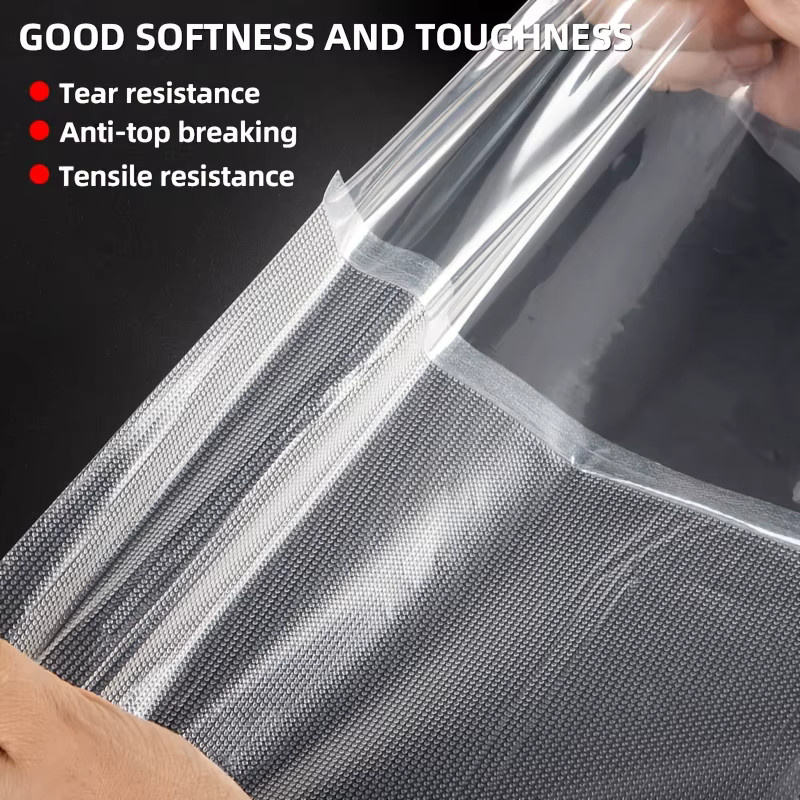 AGASHE 5er-Pack BPA-freie Vakuumierfolien in Transparent für Lebensmittelaufbewahrung und Sous-Vide - Bild 5