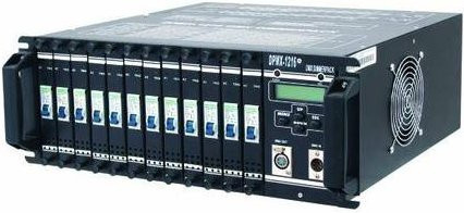 Eurolite DPMX-1216 DMX Dimmer 12-Kanal in 19 Zoll-Bauform, Schwarz - Bild 1
