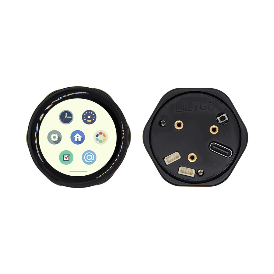 LILYGO T-Encoder-Pro ESP32-S3 Entwicklungsboard mit 1,2 Zoll AMOLED Touch-Display und Drehgeber in Schwarz - Bild 2