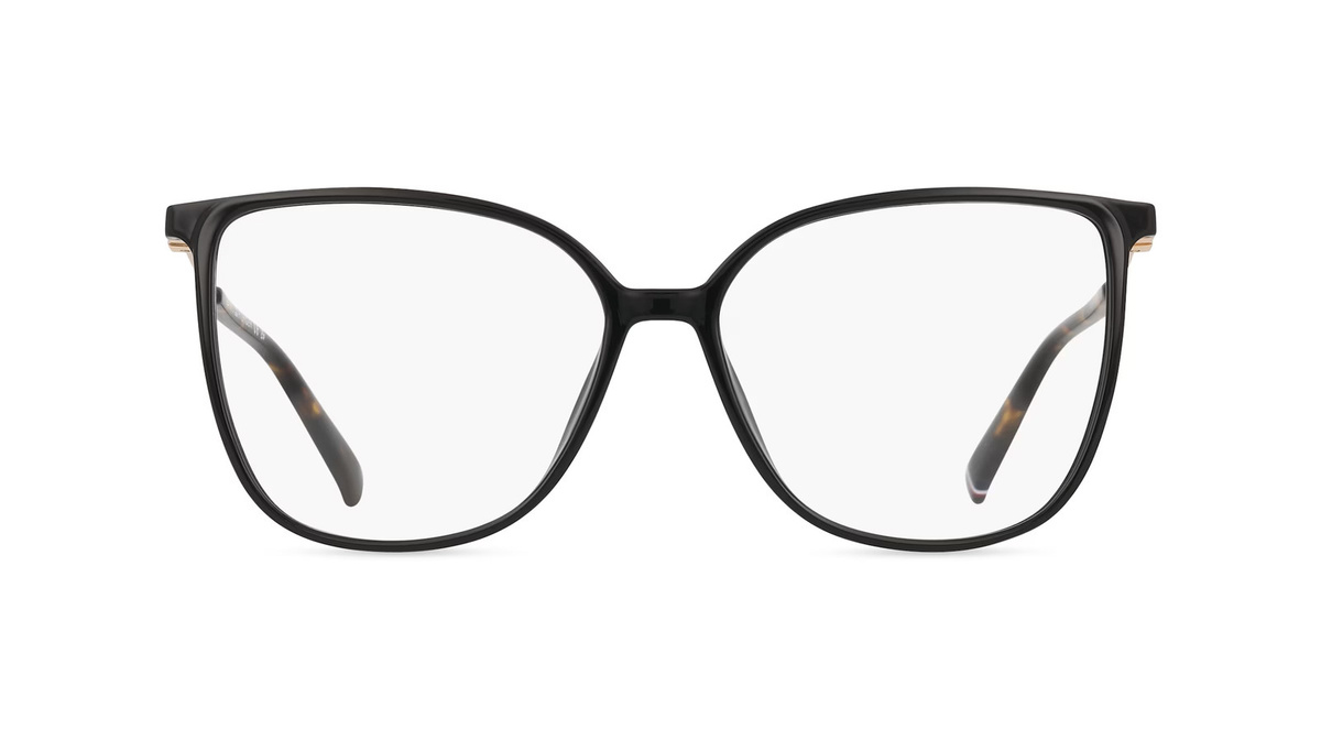 Tommy Hilfiger TH 2099 Korrektionsbrille, Vollrand, Cat Eye, Kunststoff, schwarz, Damen - Bild 1