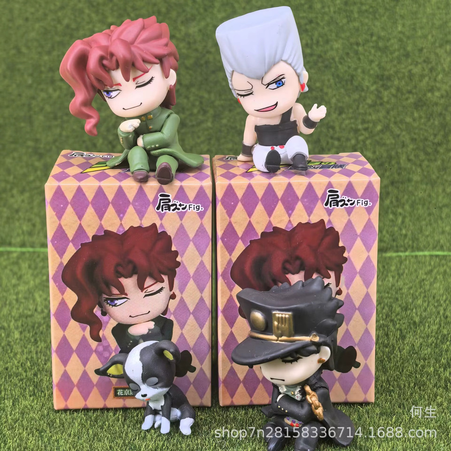 Bandai Jojos Bizarre Adventure Sammelfiguren, 4-teiliges Set, Q-Version - Bild 2