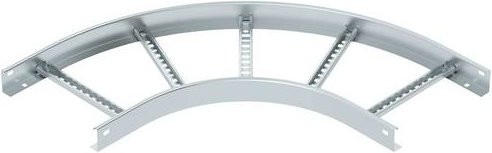 OBO Bettermann Bogen LB 90 630 R3 FS in Silber - Bild 1
