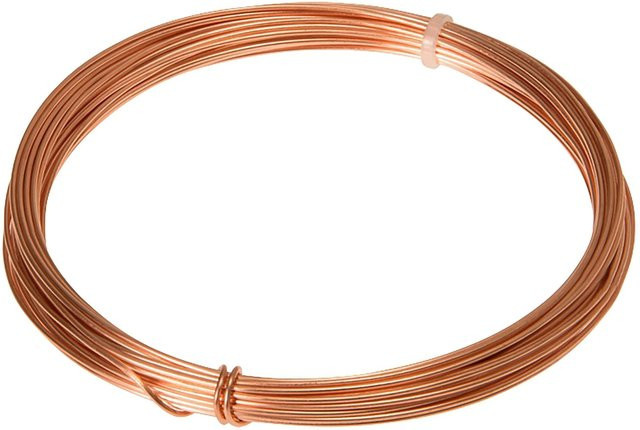 Conacord Kupferdraht in Kupfer/Orange, Durchmesser: 1 mm, Länge: 7 m - Bild 1