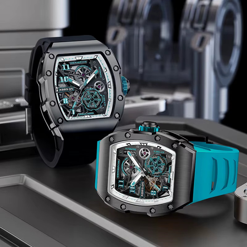 Pagani Designs Armbanduhr Automatik, Edelstahl, Blau, Herren - Bild 2