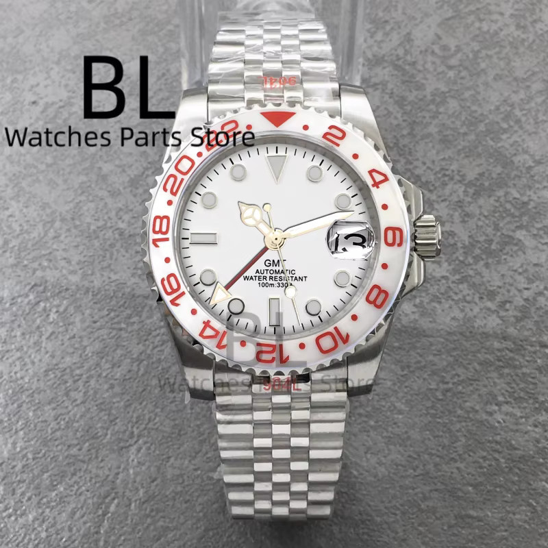 BLIGER Armbanduhr GMT, Edelstahl, Saphirglas, 40 mm, Herren - Bild 2
