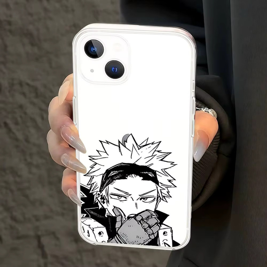 Transparente My Hero Academia Handyhülle für Apple iPhone 11 bis 17 Pro Max - Bild 4