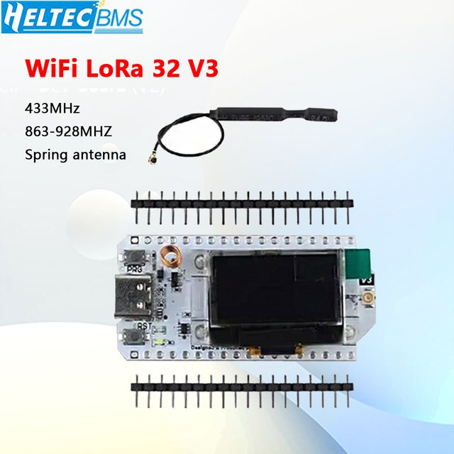 Heltec WiFi LoRa 32 V3 Dev-Board mit SX1262 ESP32 LoRa-Knoten, OLED-Display, WLAN und BLE - Bild 1