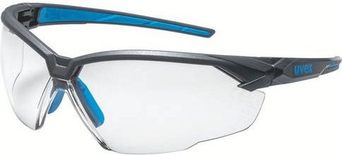 Uvex suXXeed Schutzbrille Anthrazit/Blau nach EN 166 - Bild 1
