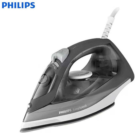 Philips Dampfbügeleisen GC1758/88 in Schwarz mit Keramik-Beschichtung und Non-Stick-Sohle