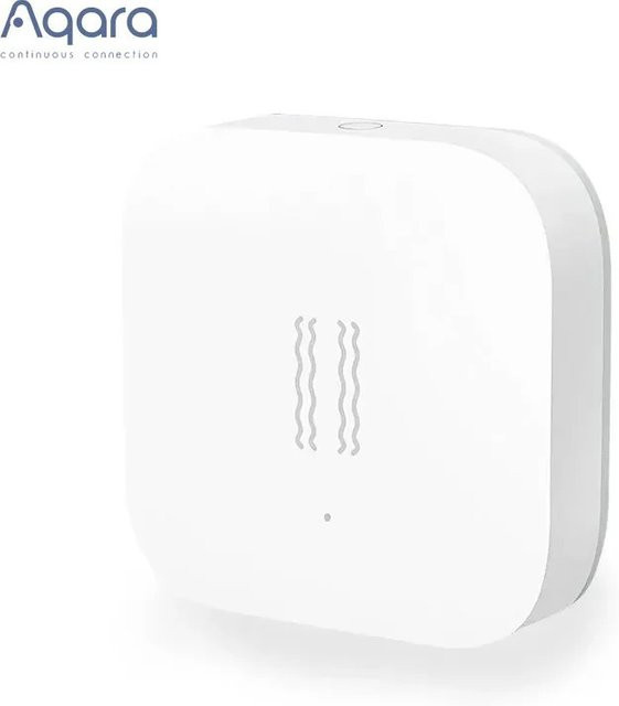 Aqara Vibrationssensor Zigbee in Weiß zur Erkennung von Stoß- und Bewegungssignalen, kompatibel mit Apple HomeKit und Mi Home App - Bild 1