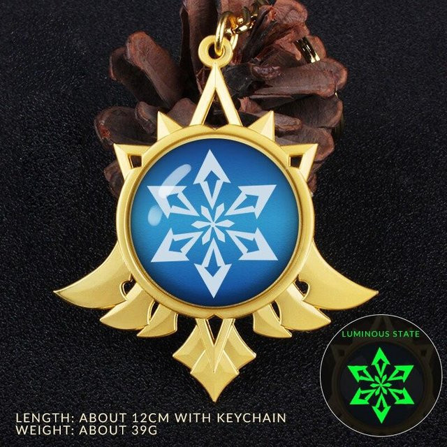 Venu Sceneri Schlüsselanhänger Metall, blau, Unisex - Bild 1