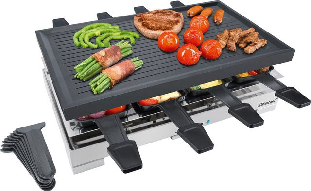 Steba Raclette RC 68 in Schwarz und Edelstahl - Bild 2
