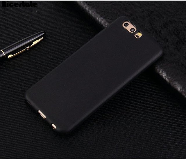 Mattes Silikon Case für Huawei P10 in Schwarz und Multicolour - Bild 1