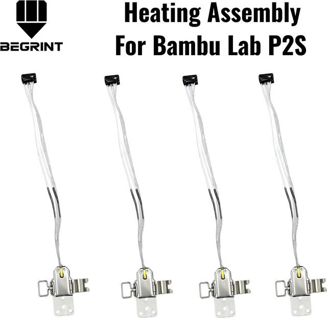 Bambu Lab P2S Hotend Montage-Heizbaugruppe mit hoher Temperaturbeständigkeit - Bild 1